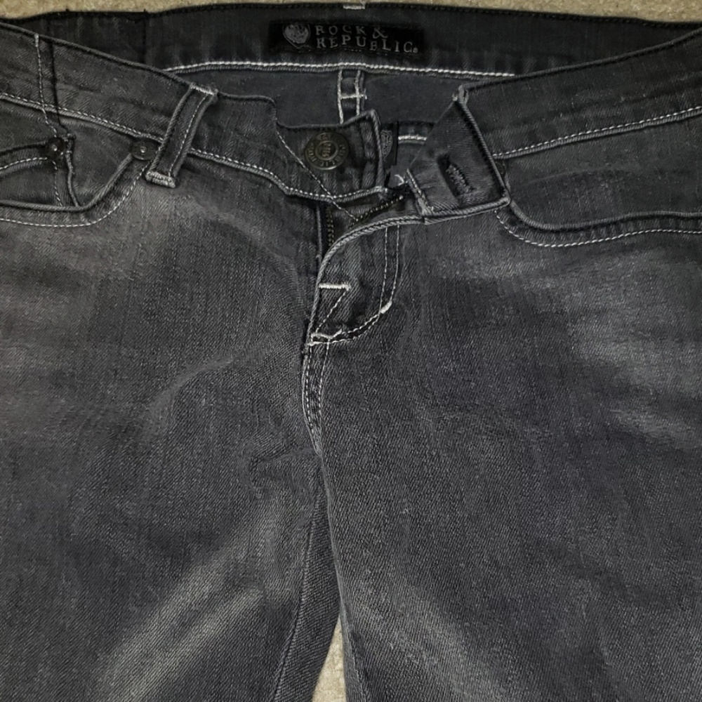 Rock and republic straight leg jeans